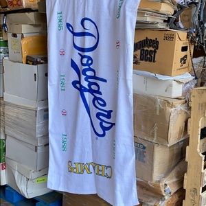 LA dodgers world champs SGA TOWEL COOL marked